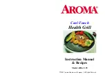 Aroma Cool-Touch AHG-1125 Instruction Manual & Recipes preview