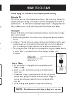 Предварительный просмотр 9 страницы Aroma CoolFry ADF-171N Instruction Manual & Cooking Manual