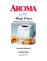 Предварительный просмотр 1 страницы Aroma CoolFry ADF-172T Instruction Manual