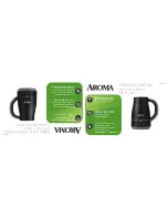 Aroma Hot Froth X-Press AFR-120B Instruction Manual preview