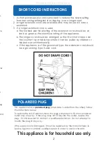 Предварительный просмотр 4 страницы Aroma Hot Water Central AAP-325F Instruction Manual