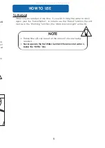 Preview for 8 page of Aroma Hot Water Central AAP-325F Instruction Manual