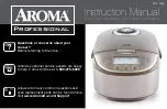 Aroma MTC-8008 Instruction Manual preview