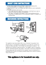 Предварительный просмотр 4 страницы Aroma Pasta Plus AWK-160SB Instruction Manual