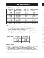 Preview for 10 page of Aroma PRC-550 Instruction Manual & Cooking Manual