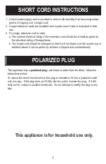 Preview for 4 page of Aroma PTS-204 Instruction Manual