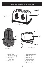 Preview for 6 page of Aroma PTS-204 Instruction Manual