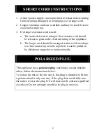 Preview for 4 page of Aroma Roaster Ovens Instruction Manual & Recipes