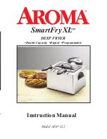 Предварительный просмотр 1 страницы Aroma SmartFry XL ADF-212 Instruction Manual