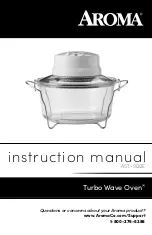 Aroma Turbo Wave Oven AST-900E Instruction Manual preview