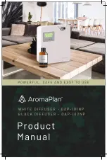 AromaPlan DAP - 101NP Product Manual предпросмотр