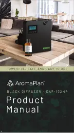 AromaPlan DAP-102NP Product Manual предпросмотр