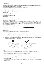 Preview for 14 page of Aromasound AU379372 Operating Instructions Manual