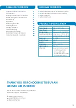 Preview for 3 page of arovec AV-P152PRO User Manual