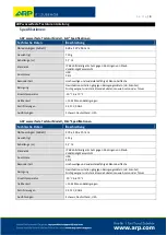 Preview for 3 page of ARP 693442-05 Instruction Manual