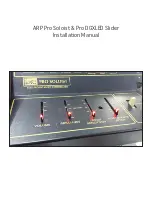 Предварительный просмотр 1 страницы ARP Pro Solois Installation Manual