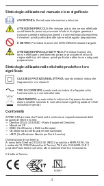 Preview for 6 page of arper Parentesit Circle Audio + Light 5102-B11 Installation, Use And Maintenance Instructions