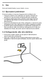 Preview for 32 page of arper Parentesit Circle Audio + Light 5102-B11 Installation, Use And Maintenance Instructions