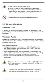 Preview for 33 page of arper Parentesit Circle Audio + Light 5102-B11 Installation, Use And Maintenance Instructions