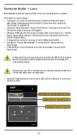 Preview for 34 page of arper Parentesit Circle Audio + Light 5102-B11 Installation, Use And Maintenance Instructions