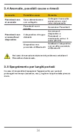 Preview for 36 page of arper Parentesit Circle Audio + Light 5102-B11 Installation, Use And Maintenance Instructions