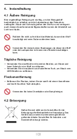 Preview for 105 page of arper Parentesit Circle Audio + Light 5102-B11 Installation, Use And Maintenance Instructions