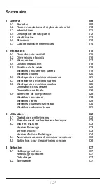 Preview for 109 page of arper Parentesit Circle Audio + Light 5102-B11 Installation, Use And Maintenance Instructions