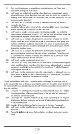 Preview for 111 page of arper Parentesit Circle Audio + Light 5102-B11 Installation, Use And Maintenance Instructions