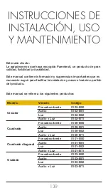 Preview for 141 page of arper Parentesit Circle Audio + Light 5102-B11 Installation, Use And Maintenance Instructions