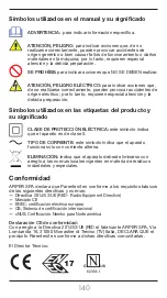 Preview for 142 page of arper Parentesit Circle Audio + Light 5102-B11 Installation, Use And Maintenance Instructions