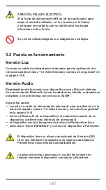 Preview for 169 page of arper Parentesit Circle Audio + Light 5102-B11 Installation, Use And Maintenance Instructions