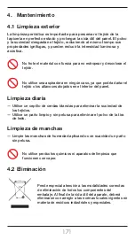 Preview for 173 page of arper Parentesit Circle Audio + Light 5102-B11 Installation, Use And Maintenance Instructions