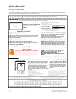 Предварительный просмотр 8 страницы ARRADA Farringdon 16 Operating & Installation Manual