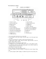 Preview for 3 page of Array electronic 366XA User Manual