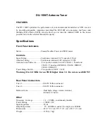 Preview for 2 page of Array Solutions du-1500t User Manual