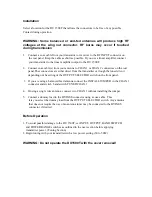 Preview for 6 page of Array Solutions du-1500t User Manual