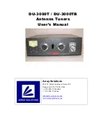 Array Solutions DU-3000T User Manual preview