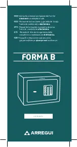 Arregui FORMA B Instruction Manual preview