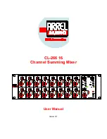 Arrel Audio CL-266 16 User Manual preview