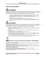 Preview for 2 page of Arrel Audio R-601 User Manual