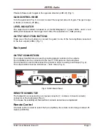 Предварительный просмотр 7 страницы Arrel Audio R-601 User Manual