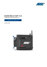 Предварительный просмотр 1 страницы ARRI ALEXA Mini LF SUP 7.1.2 Release Notes