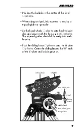 Preview for 7 page of ARRI ARRIHEAD II Operating Instructions Manual