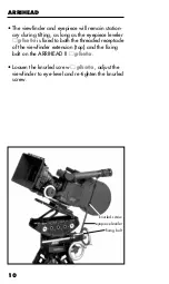 Preview for 10 page of ARRI ARRIHEAD II Operating Instructions Manual