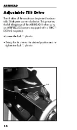 Preview for 14 page of ARRI ARRIHEAD II Operating Instructions Manual