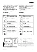 Preview for 2 page of ARRI ARRIMAX 18/12 User Manual