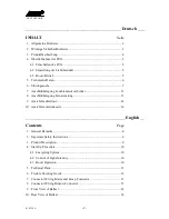 Preview for 3 page of ARRI EB 4000 Operating Instructions Manual