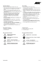 Предварительный просмотр 4 страницы ARRI M Series User Manual