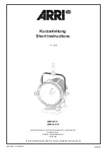 ARRI M18 Short Instructions preview