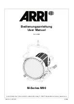 ARRI M90 - User Manual preview